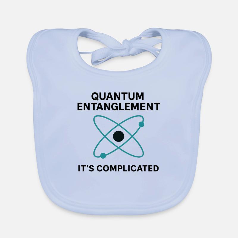 Quantum Entanglement – It's Complicated Organic Baby Bibs