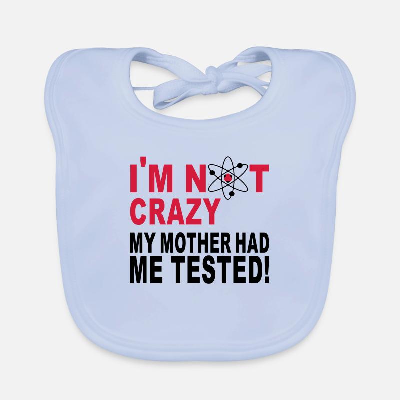im not crazy Baby Bio-Lätzchen
