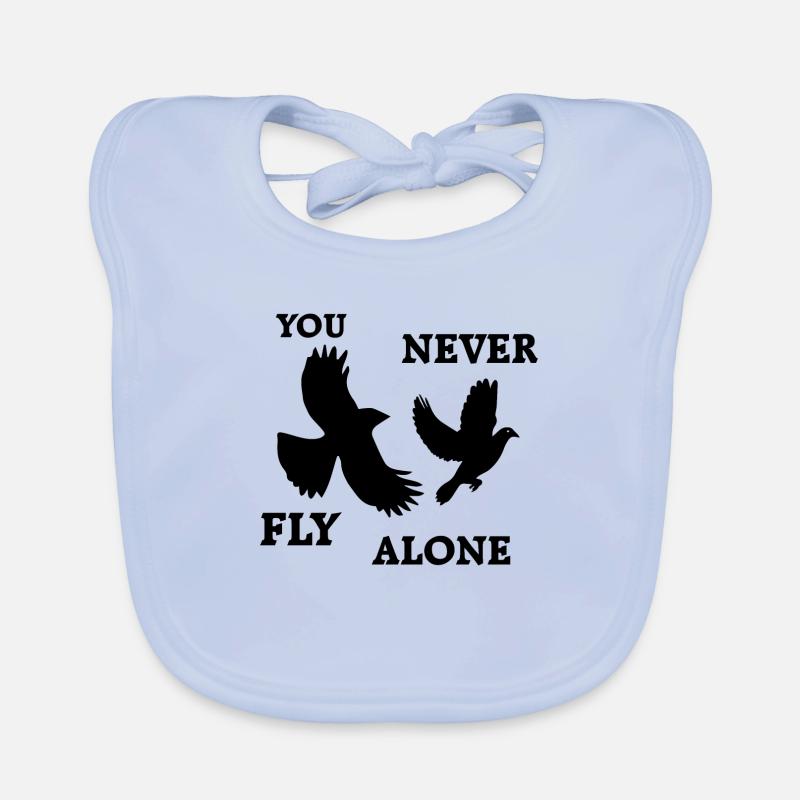 Oiseau perruche perruche perruche Bavoir bio Bébé
