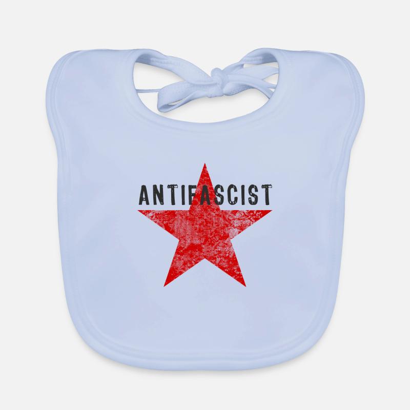 antifasciste antifasciste Bavoir bio Bébé