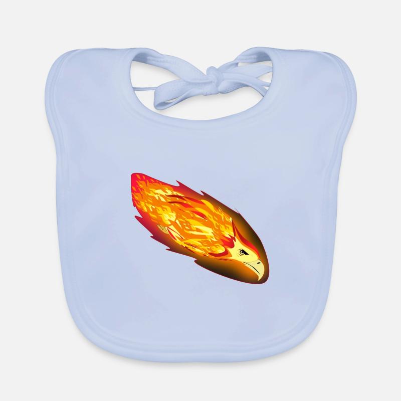 AIGLE DE FEU Bavoir bio Bébé