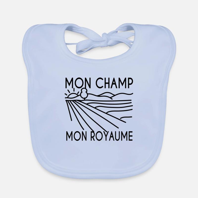 Mon champ mon royaume Bavoir bio Bébé