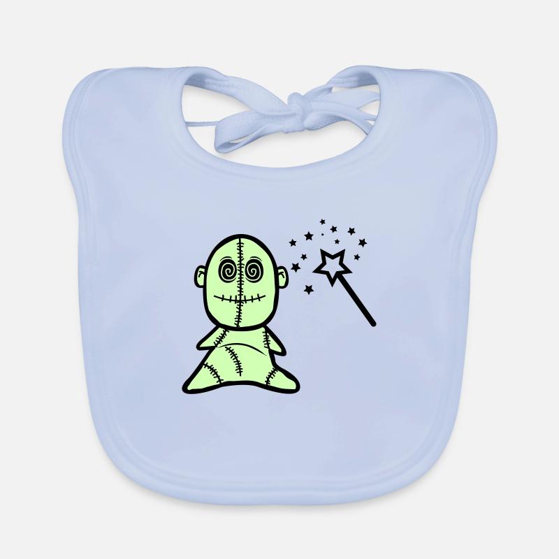 Voodoo Doll Organic Baby Bibs