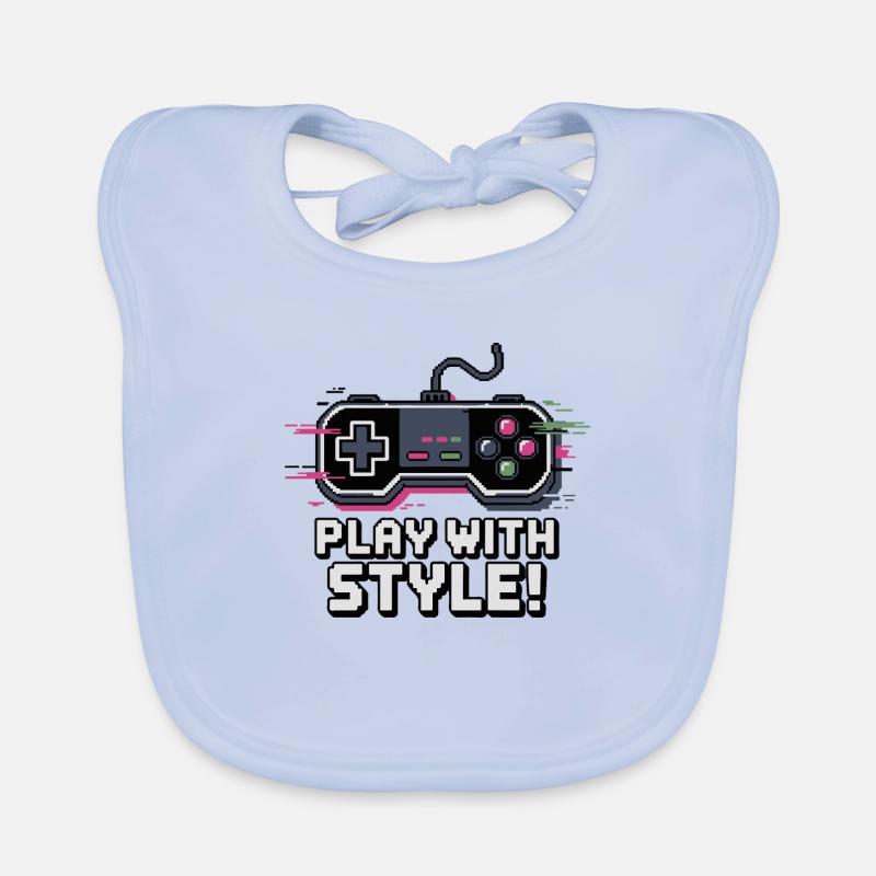 VIDEOSPIEL-CONTROLLER Baby Bio-Lätzchen