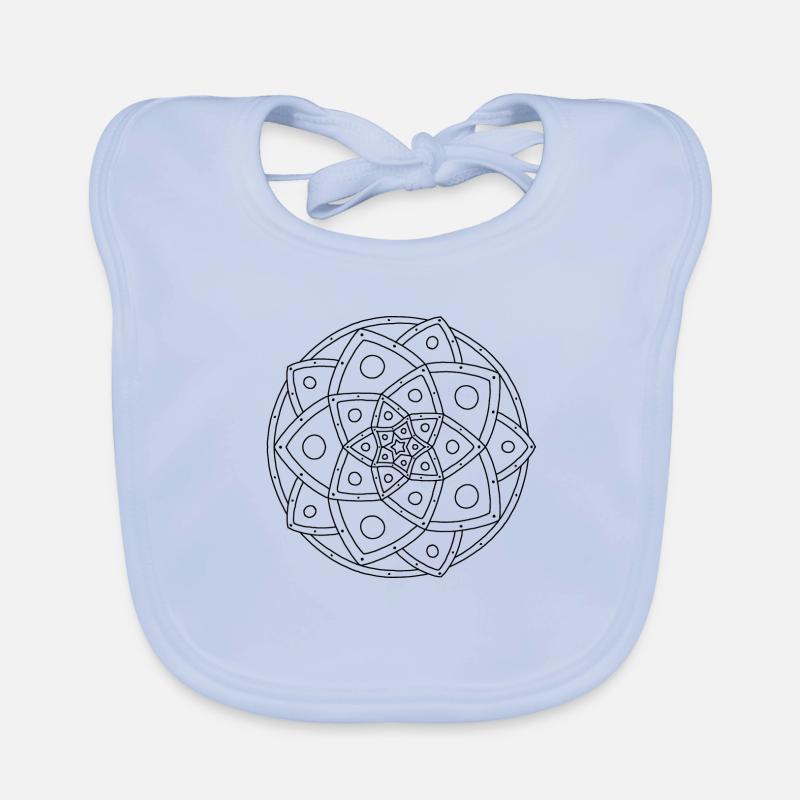 Mandala Baby Bio-Lätzchen