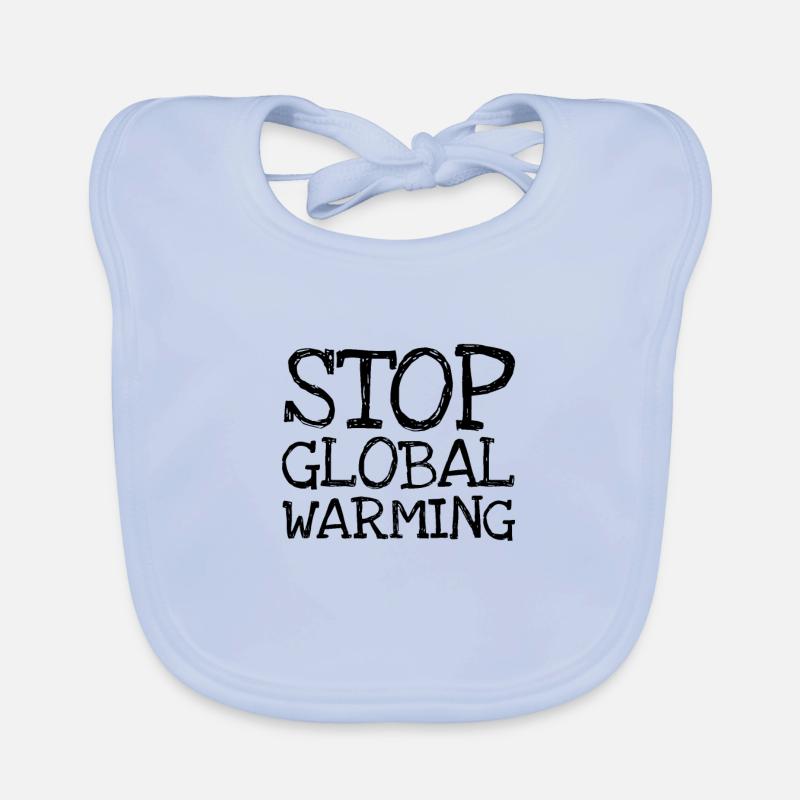 Stop Global Warming Baby Bio-Lätzchen