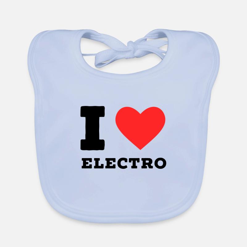 J’adore l’électro Bavoir bio Bébé