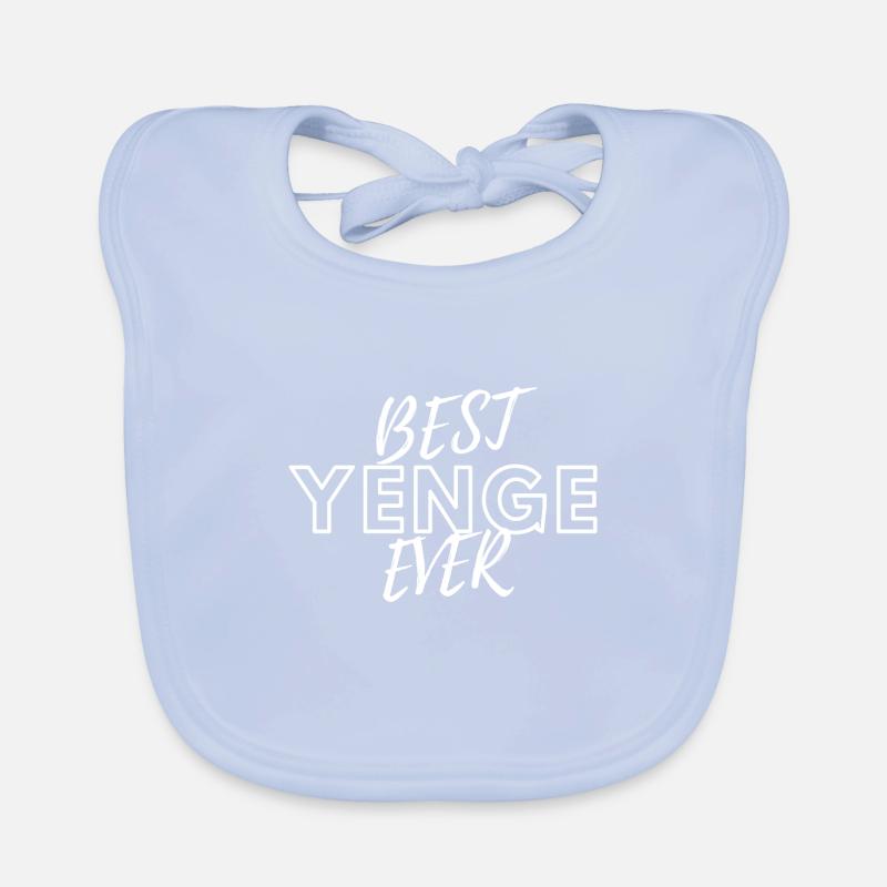 Türkce Best Yenge Ever Hediyelik Esya idée cadeau Bavoir bio Bébé