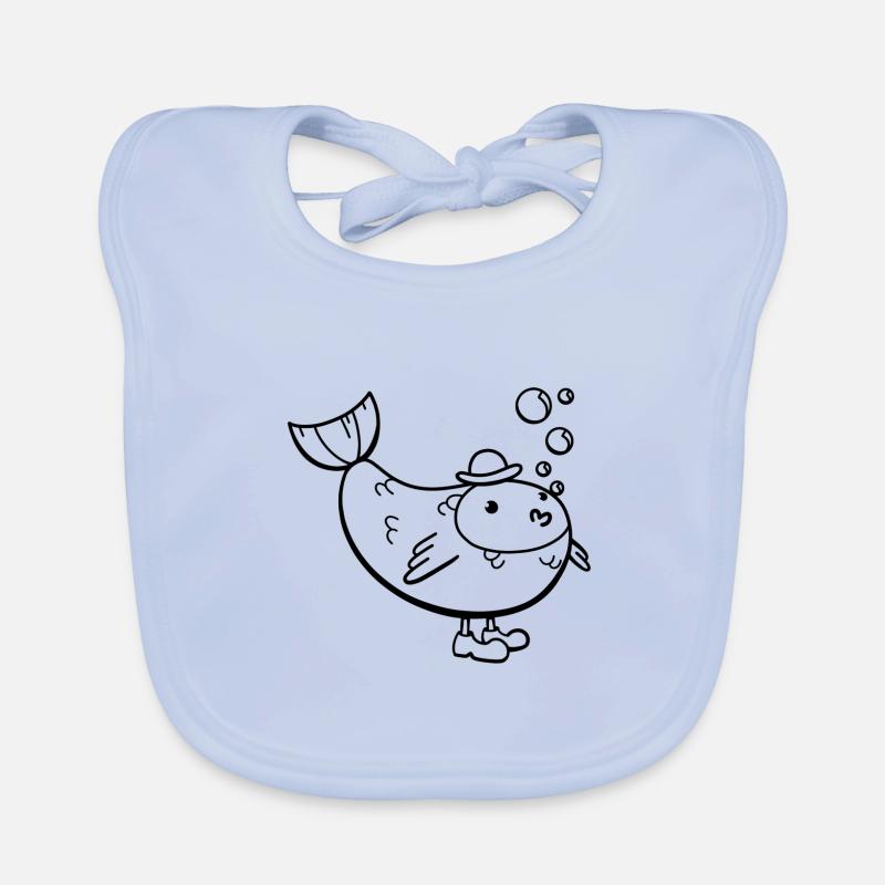 Mister Fish Baby Bio-Lätzchen