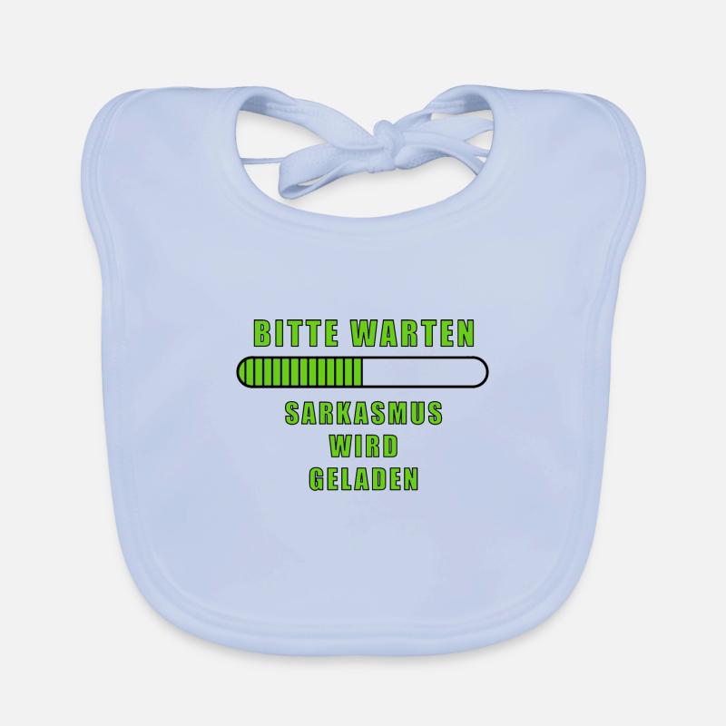 Ladebalken Bitte Warten Sarkasmus wird geladen Baby Bio-Lätzchen