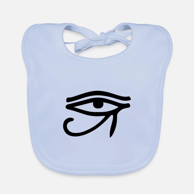 Oeil d’Horus Bavoir bio Bébé