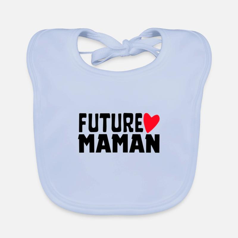 FUTURE MAMAN 3 Bavoir bio Bébé