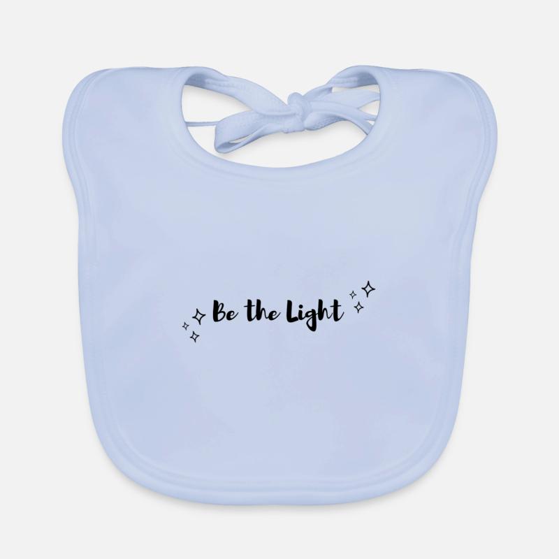 Be the Light Organic Baby Bibs