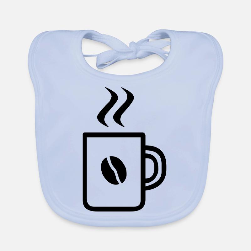 kaffee design Baby Bio-Lätzchen