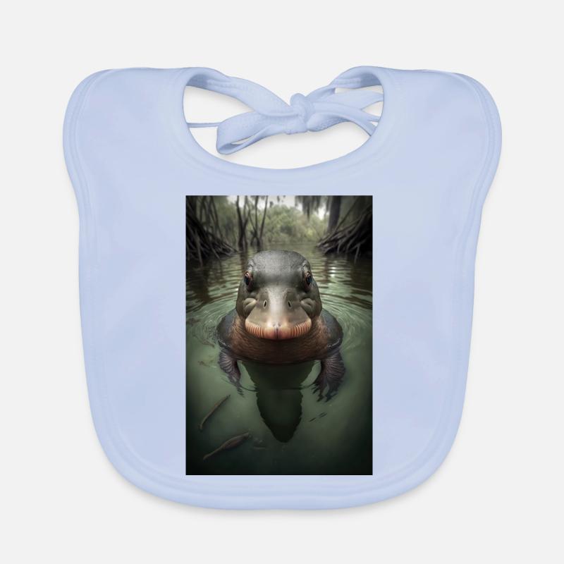 Ornithorynque Bavoir bio Bébé