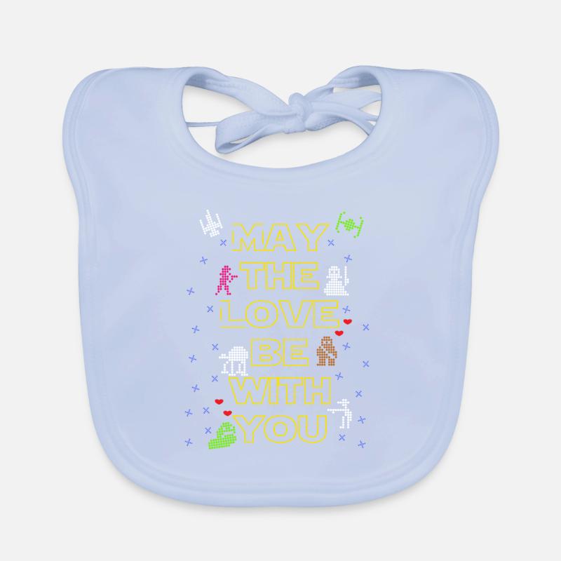 Valentinstag Geschenk Baby Bio-Lätzchen