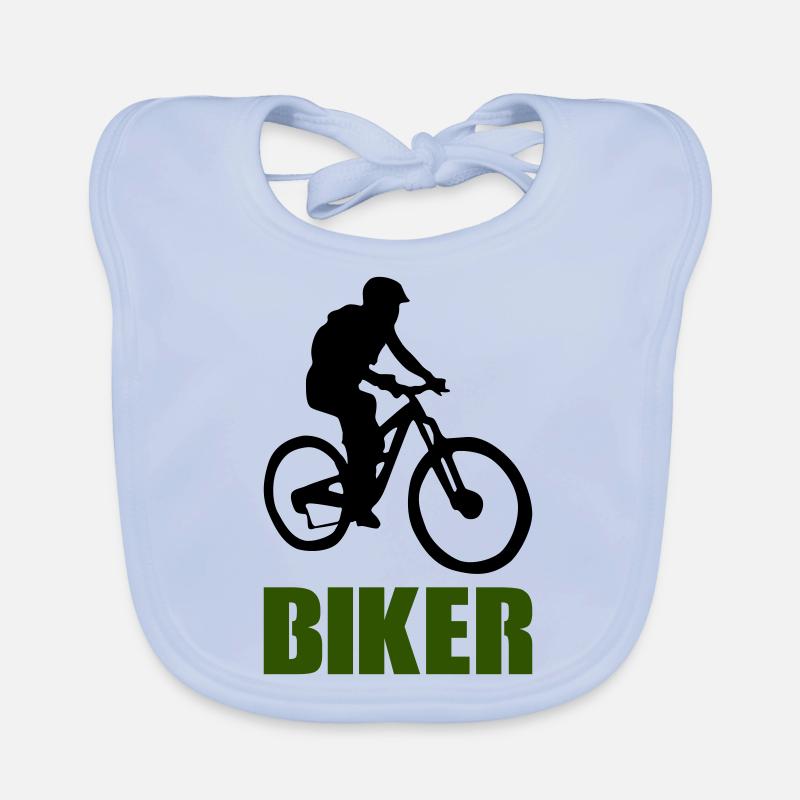 biker Organic Baby Bibs