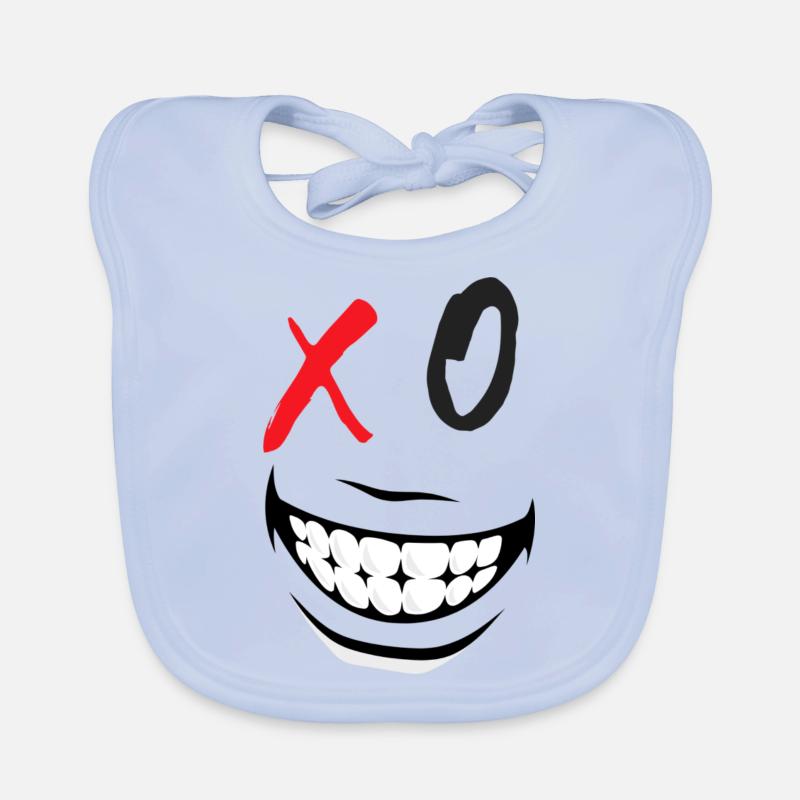 XO-Seite 1. Geschenk Humor Geburtstag Feiertage Baby Bio-Lätzchen