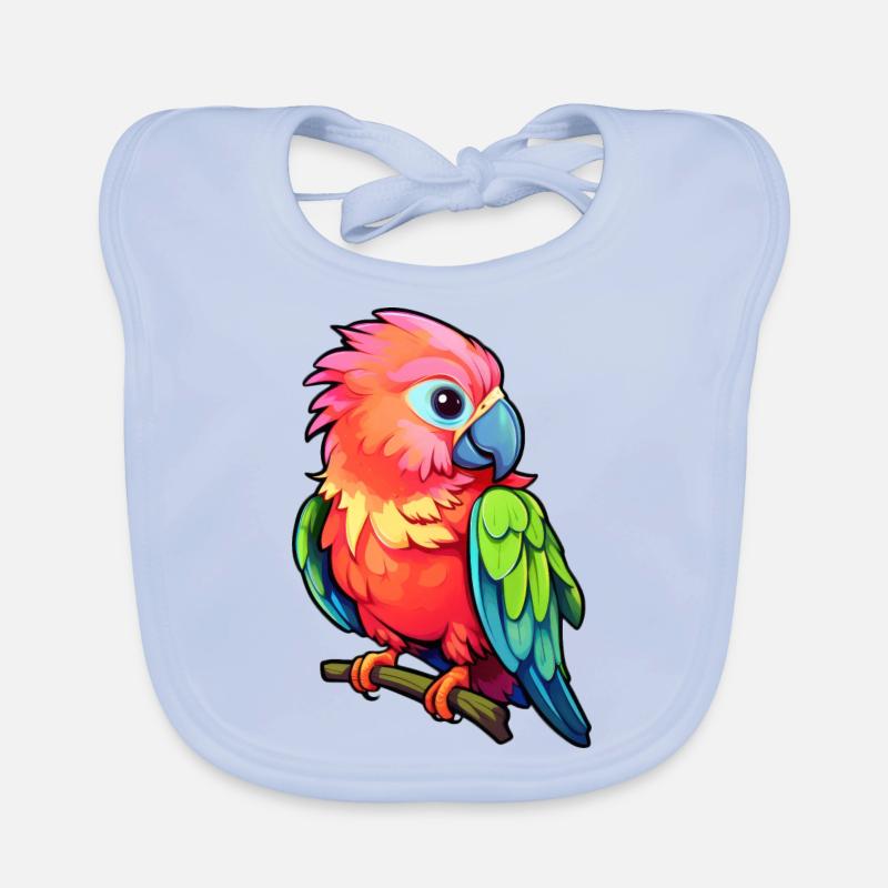 Parrot Organic Baby Bibs