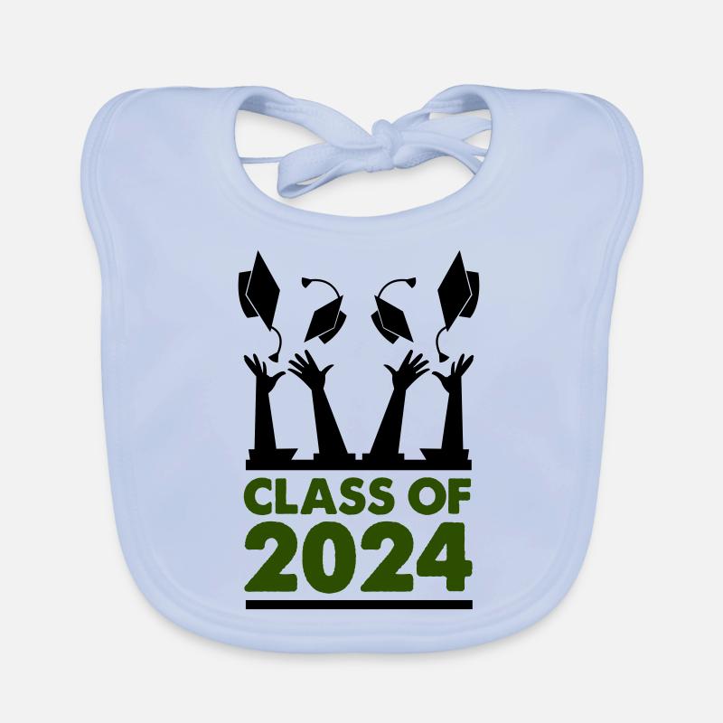 Classe de 2024 Bavoir bio Bébé