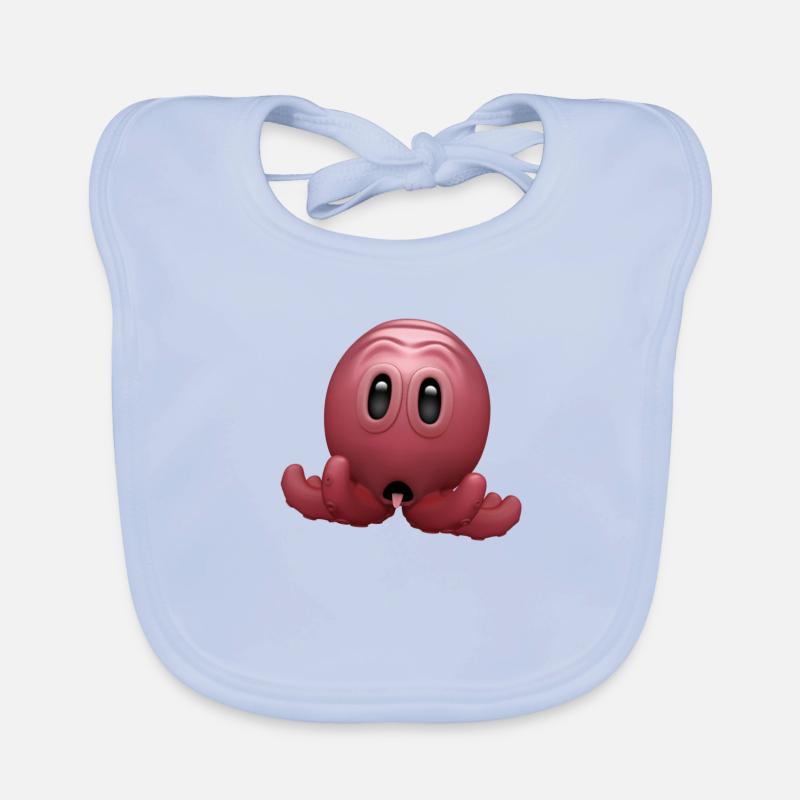 Squid Pro Quo! Bavoir bio Bébé