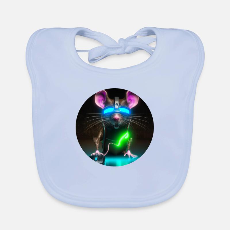 Cyber mouse Organic Baby Bibs