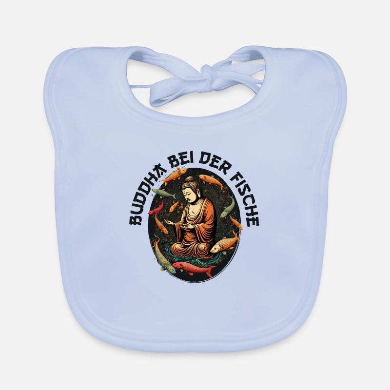 BUDDHA at Pisces Organic Baby Bibs