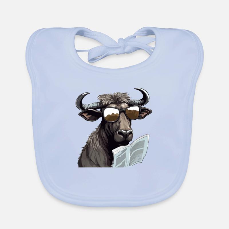 Book the Bison Organic Baby Bibs