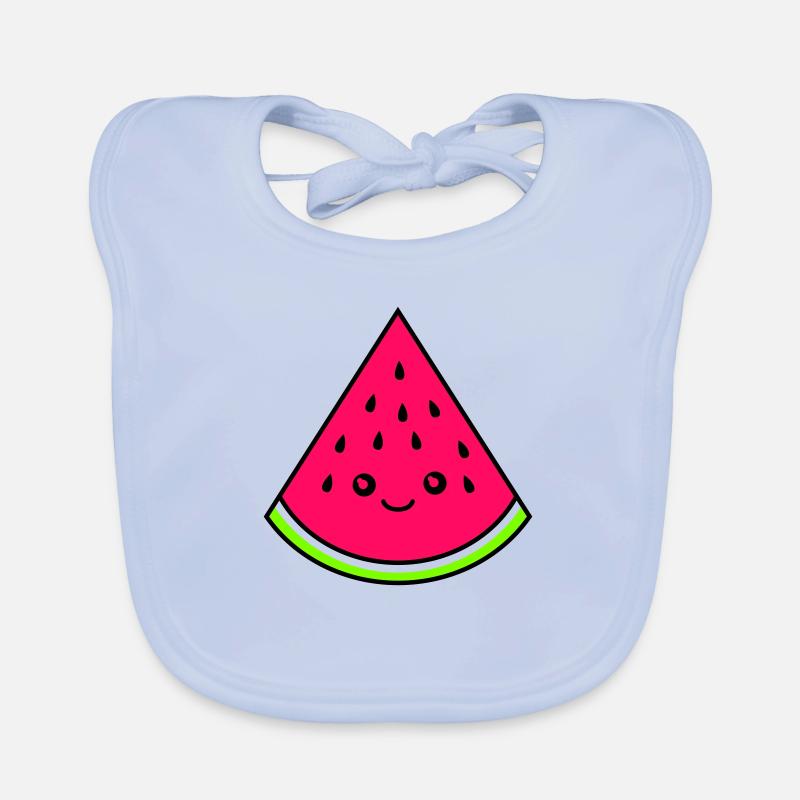 Melon funny Organic Baby Bibs