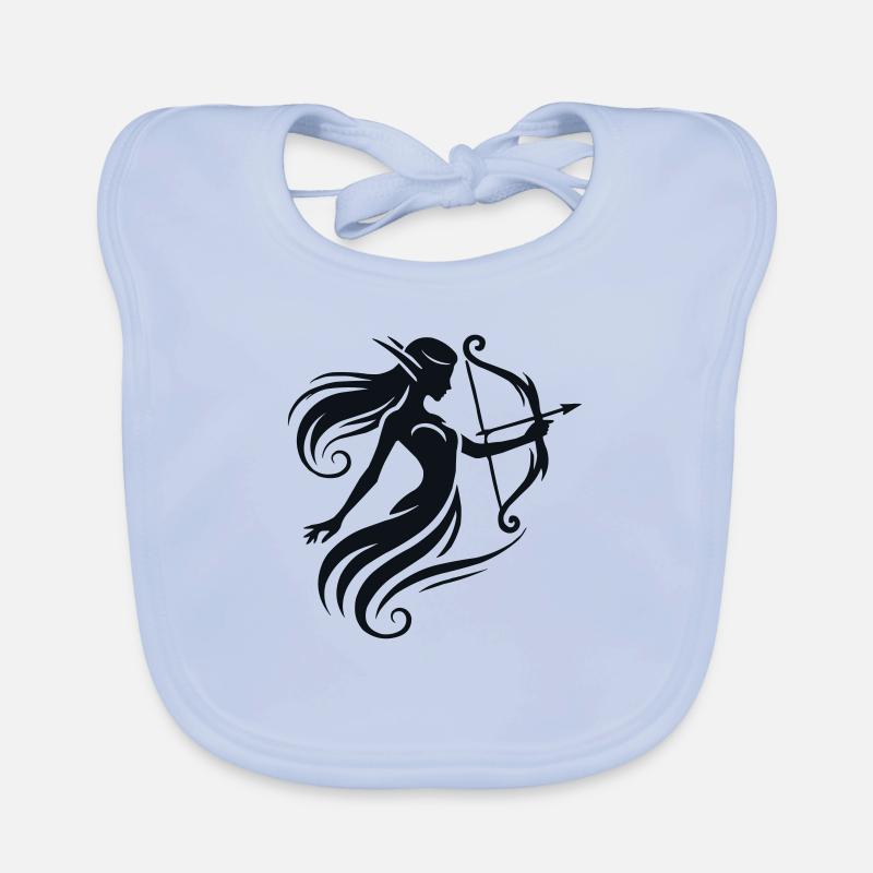 Elf Bow and Arrow Organic Baby Bibs
