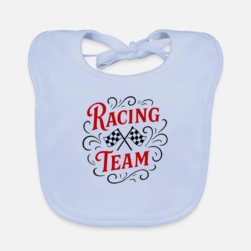 Équipe de course Bavoir bio Bébé