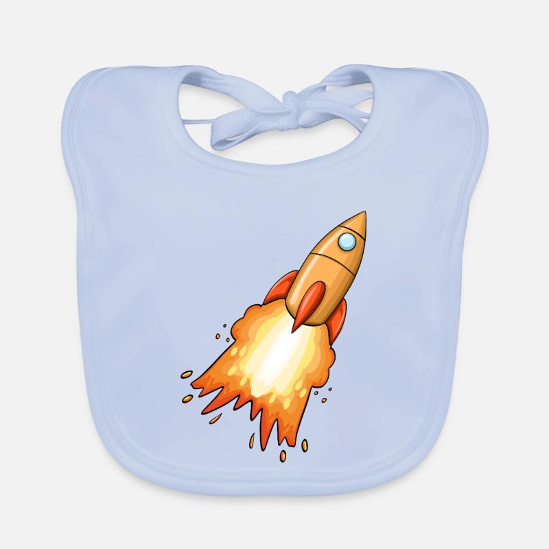 Rocket Organic Baby Bibs