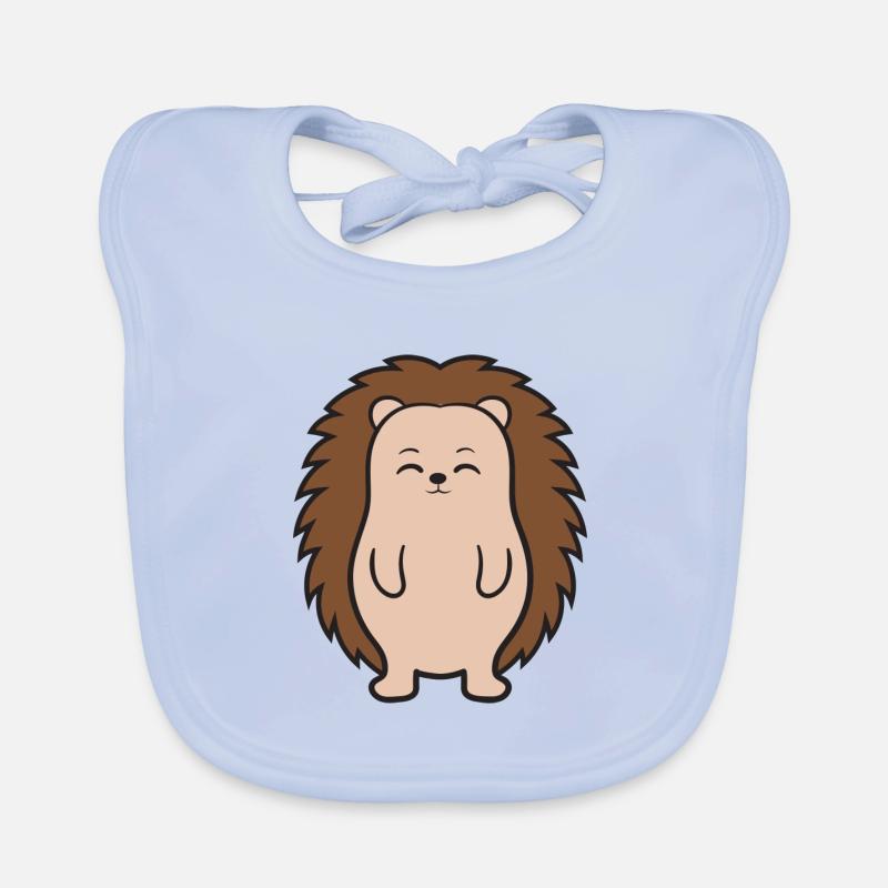 Hérisson Bavoir bio Bébé