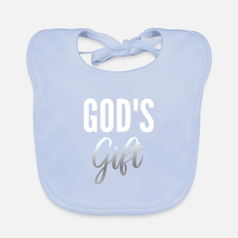 Geschenk Gottes Baby Bio-Lätzchen