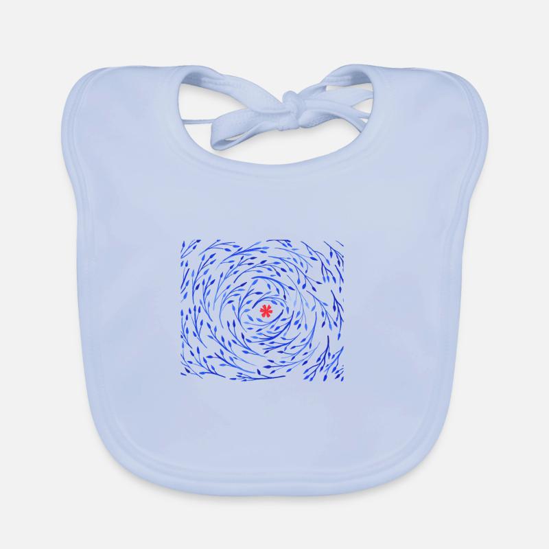 Branches leaves Organic Baby Bibs
