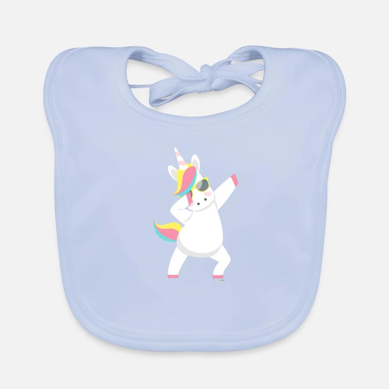 licorne Bavoir bio Bébé