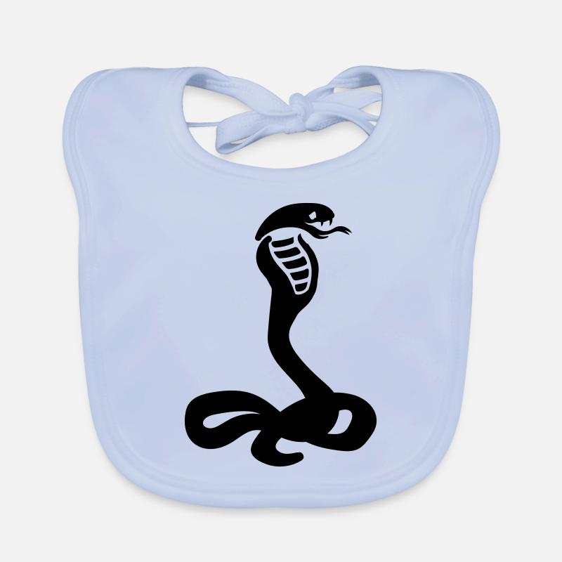 Cobra serpent Bavoir bio Bébé