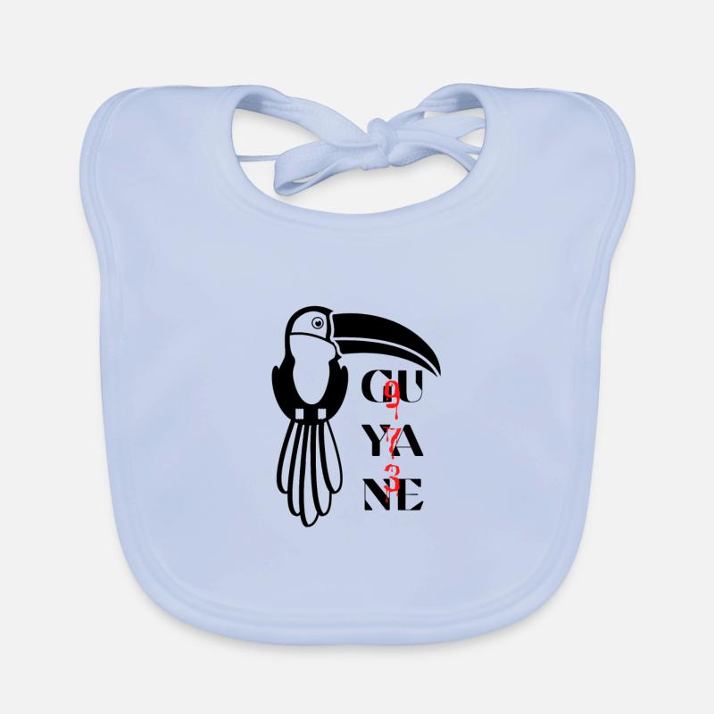 Guyane 973 Bavoir bio Bébé