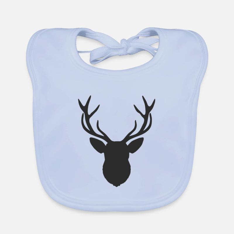 reindeer Organic Baby Bibs