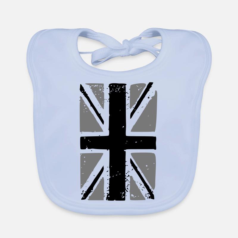 union jack Baby Bio-Lätzchen