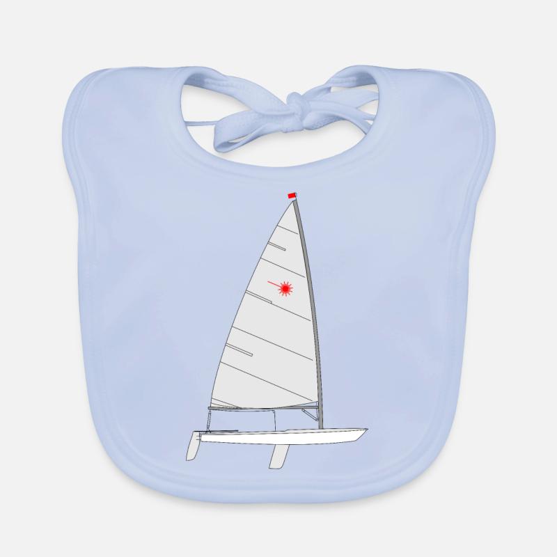 Laser crack Organic Baby Bibs
