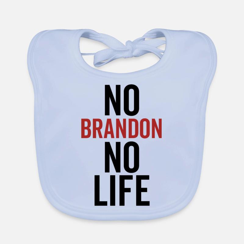 Pas de Brandon Pas de vie Bavoir bio Bébé