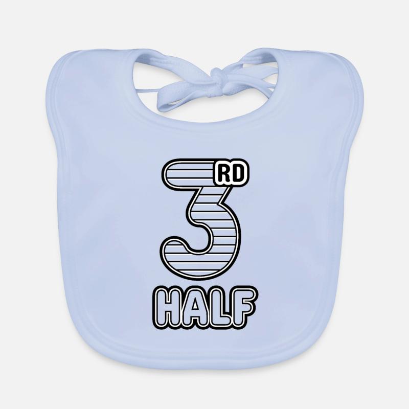 3rd Half Organic Baby Bibs