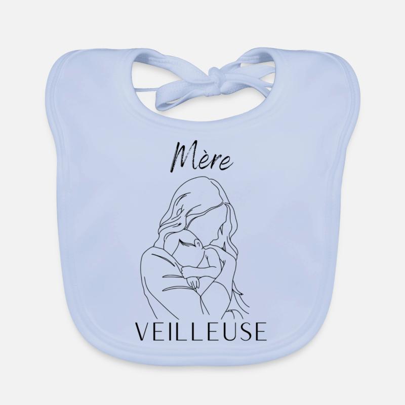 Mère veilleuse Bavoir bio Bébé
