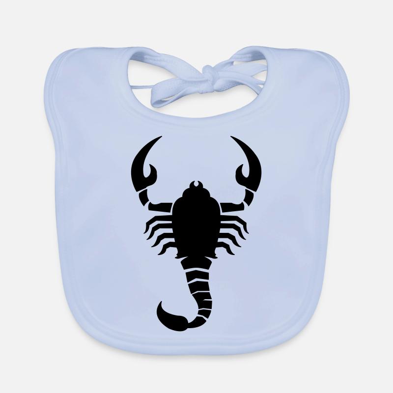 scorpion Organic Baby Bibs