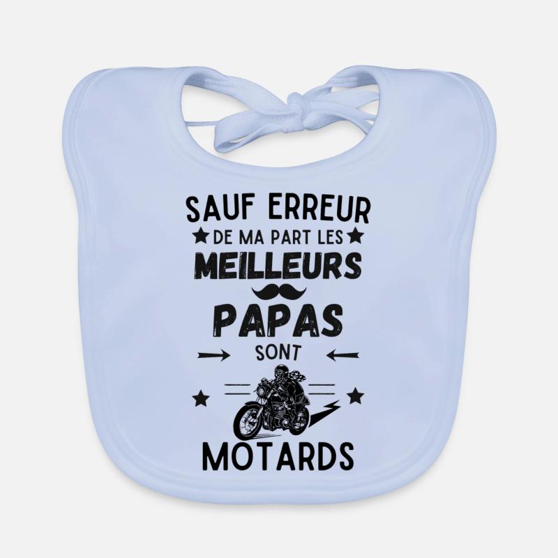 BIKER PAPA Baby Bio-Lätzchen