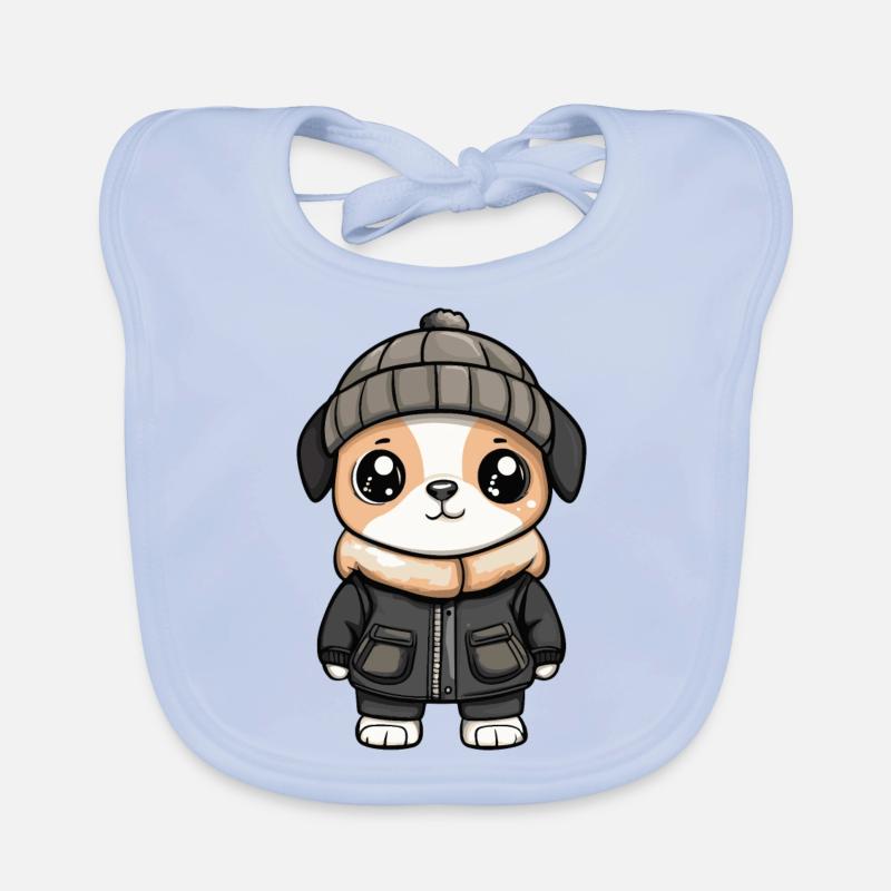 Kangal Hund Stylisch Baby Bio-Lätzchen