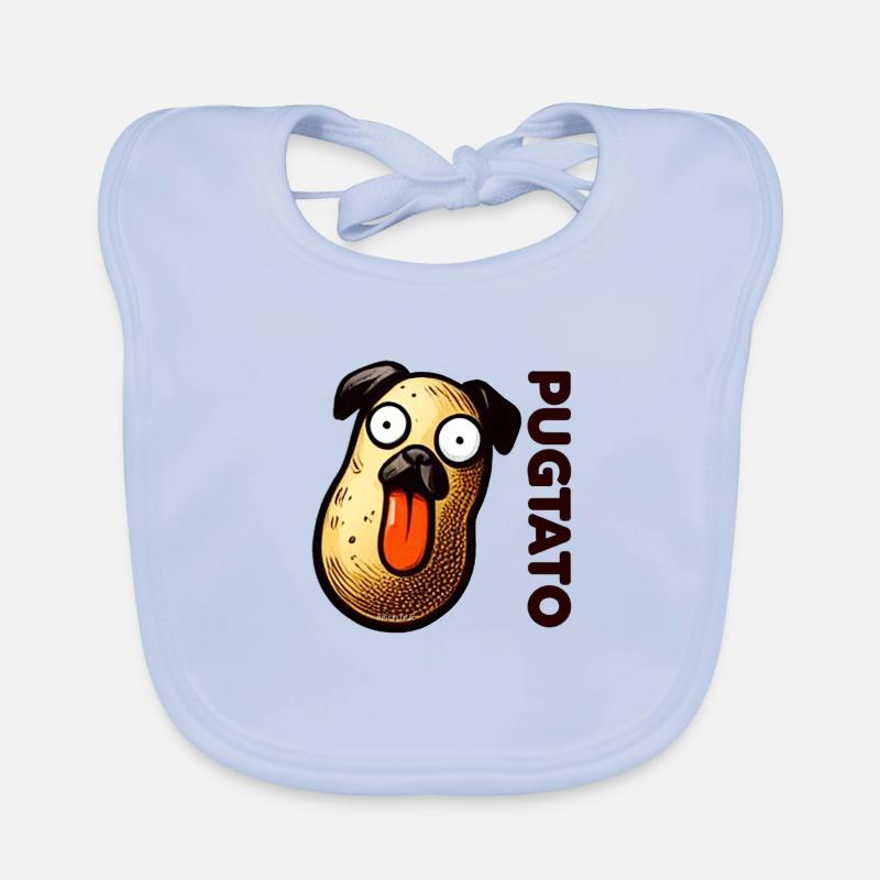 Pugtato Organic Baby Bibs