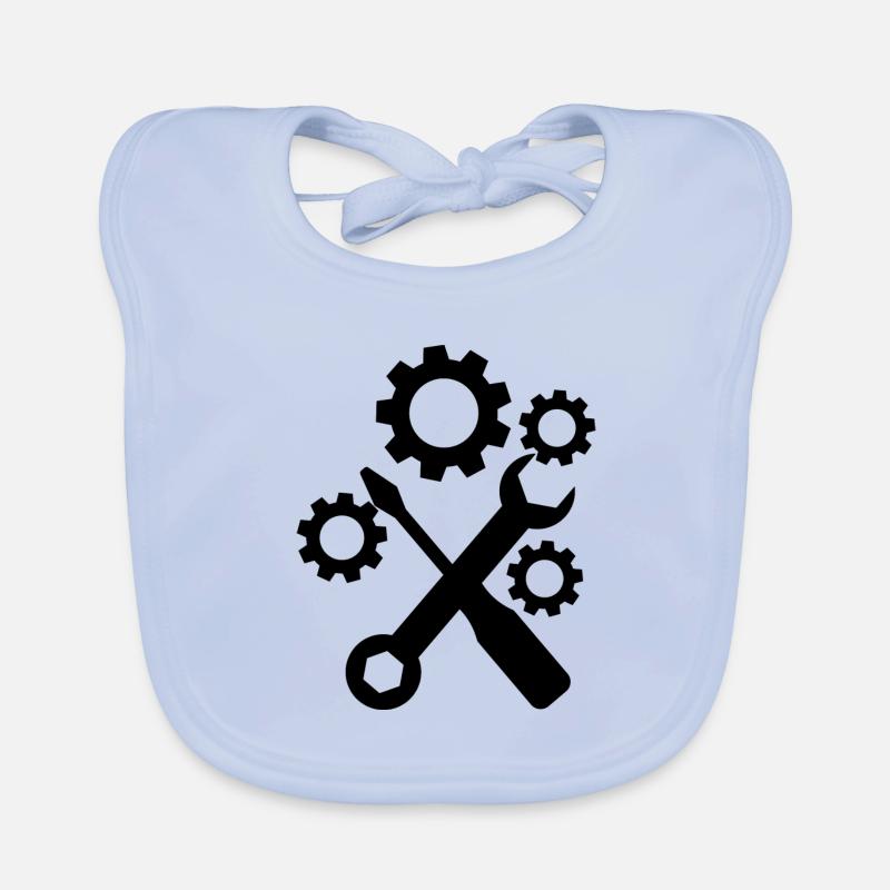 Tool - Screwdriver Screwdriver Hobbyist Organic Baby Bibs