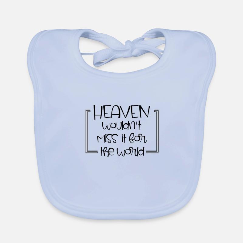 Christian Design Heaven, ne le manquerait pas pour le Bavoir bio Bébé